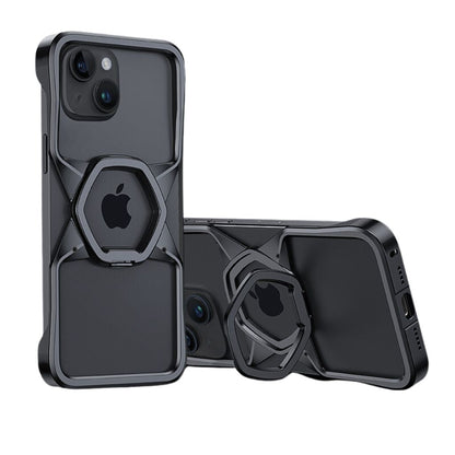 Minimal Magnetic Hexagon Case for iPhone: Slim, Durable, MagSafe Compatible, Lightweight