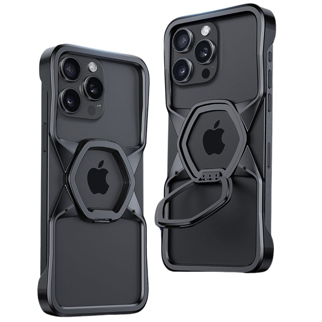 Minimal Magnetic Hexagon Case for iPhone: Slim, Durable, MagSafe Compatible, Lightweight