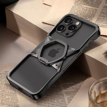 Minimal Magnetic Hexagon Case for iPhone: Slim, Durable, MagSafe Compatible, Lightweight