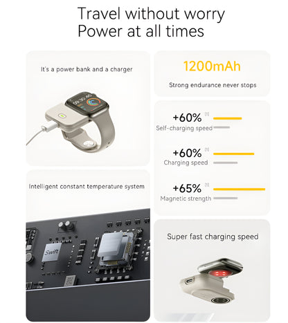 Orbitry Apple Watch Battery Bank Pro