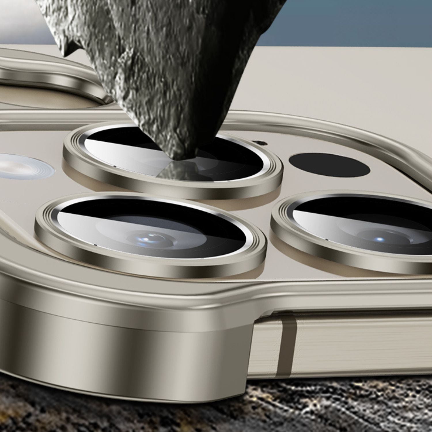 EVOLVED® EdgeGuard Ultra Minimal Metal Alloy iPhone Case
